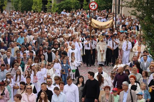 Boże Ciało 2025. Procesja w Zamościu - galeria zdjęć