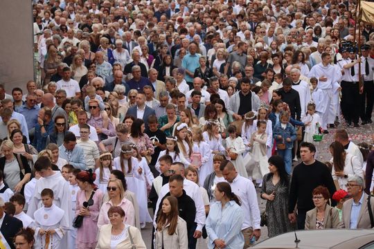 Boże Ciało 2025. Procesja w Zamościu - galeria zdjęć