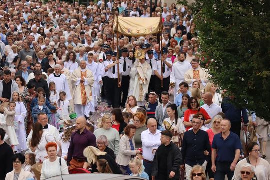 Boże Ciało 2025. Procesja w Zamościu - galeria zdjęć Boże Ciało 2025. Procesja w Zamościu - galeria zdjęć