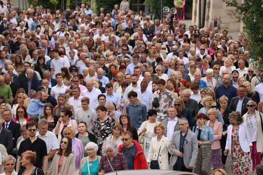 Boże Ciało 2025. Procesja w Zamościu - galeria zdjęć