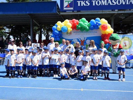 Międzyprzedszkolna Olimpiada Sportowa w Tomaszowie Lubelskim