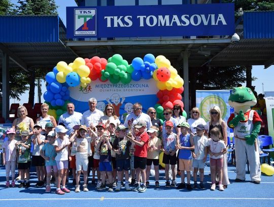Międzyprzedszkolna Olimpiada Sportowa w Tomaszowie Lubelskim