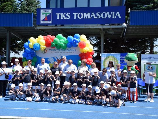 Międzyprzedszkolna Olimpiada Sportowa w Tomaszowie Lubelskim
