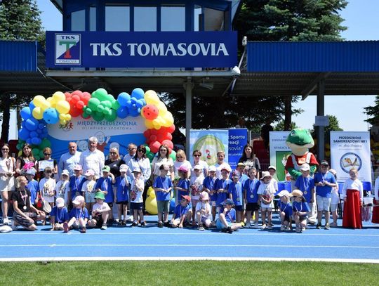 Międzyprzedszkolna Olimpiada Sportowa w Tomaszowie Lubelskim