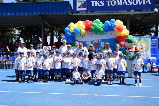 Międzyprzedszkolna Olimpiada Sportowa w Tomaszowie Lubelskim