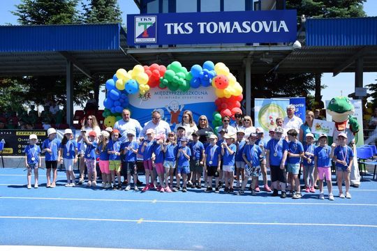 Międzyprzedszkolna Olimpiada Sportowa w Tomaszowie Lubelskim