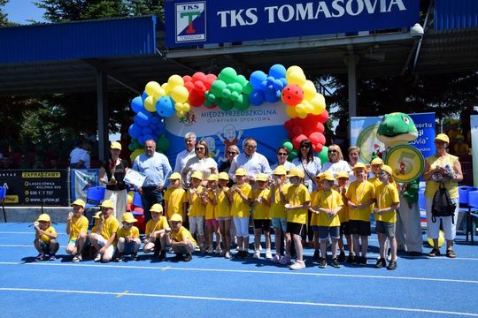 Międzyprzedszkolna Olimpiada Sportowa w Tomaszowie Lubelskim