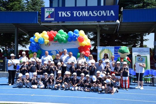 Międzyprzedszkolna Olimpiada Sportowa w Tomaszowie Lubelskim