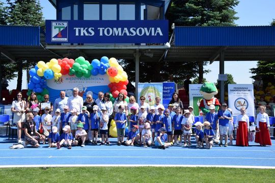 Międzyprzedszkolna Olimpiada Sportowa w Tomaszowie Lubelskim