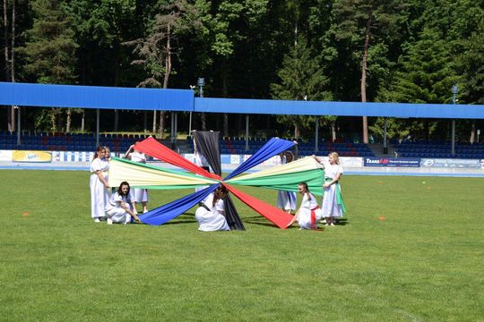 Międzyprzedszkolna Olimpiada Sportowa w Tomaszowie Lubelskim