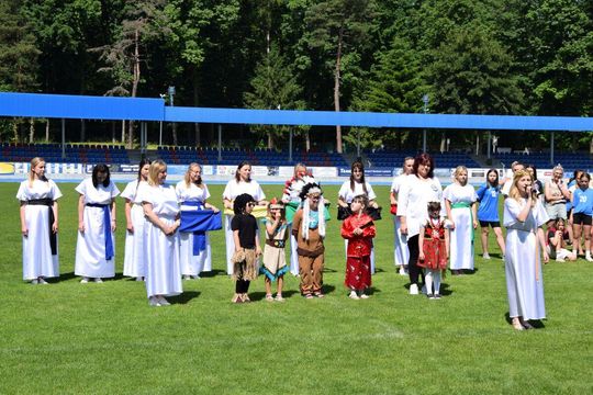 Międzyprzedszkolna Olimpiada Sportowa w Tomaszowie Lubelskim