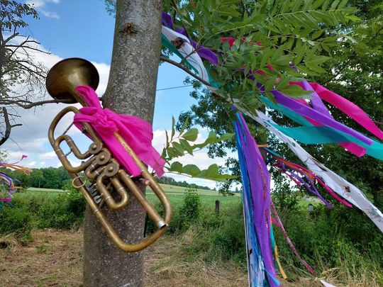 Zakłodzie: Plenerowa wystawa poświęcona muzyce. Festiwal Roztrąb 2025