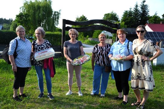 Spotkanie Kół Gospodyń Wiejskich z gminy Lubycza Królewska z sobótkowym akcentem.