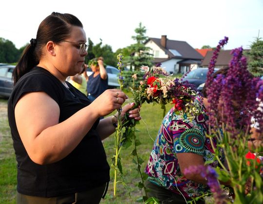 Spotkanie Kół Gospodyń Wiejskich z gminy Lubycza Królewska z sobótkowym akcentem.