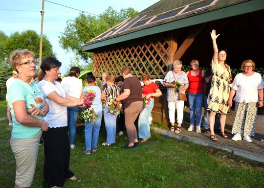 Spotkanie Kół Gospodyń Wiejskich z gminy Lubycza Królewska z sobótkowym akcentem.