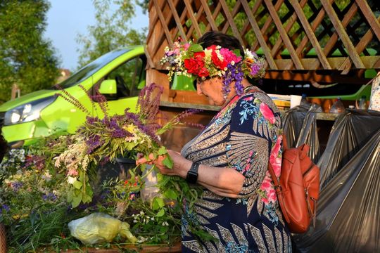 Spotkanie Kół Gospodyń Wiejskich z gminy Lubycza Królewska z sobótkowym akcentem.