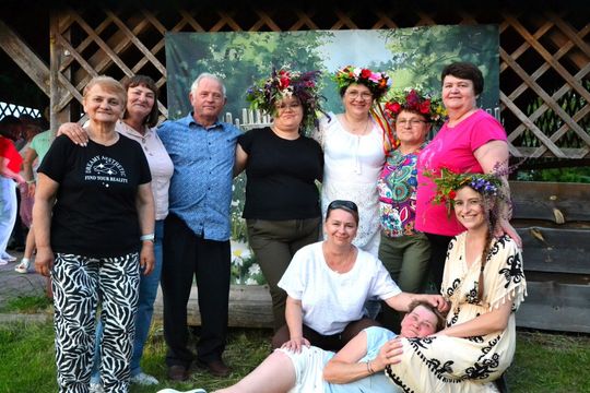 Spotkanie Kół Gospodyń Wiejskich z gminy Lubycza Królewska z sobótkowym akcentem.