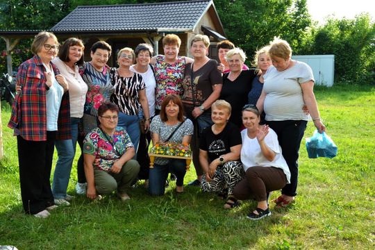 Spotkanie Kół Gospodyń Wiejskich z gminy Lubycza Królewska z sobótkowym akcentem.