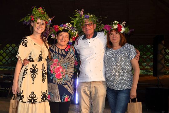 Spotkanie Kół Gospodyń Wiejskich z gminy Lubycza Królewska z sobótkowym akcentem.