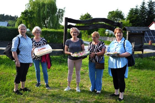 Spotkanie Kół Gospodyń Wiejskich z gminy Lubycza Królewska z sobótkowym akcentem.