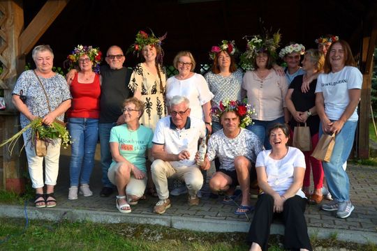 Spotkanie Kół Gospodyń Wiejskich z gminy Lubycza Królewska z sobótkowym akcentem.