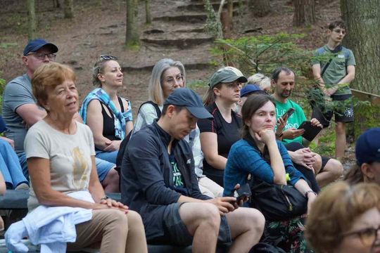 Śpiewający rajd pieszy pod nazwą „Z Szumów nad Morze”