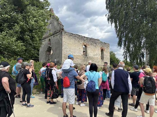 Śpiewający rajd pieszy pod nazwą „Z Szumów nad Morze”