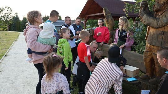 Bełżec. Piknik z Tatą – gra terenowa i wspólne grillowanie Bełżec. Piknik z Tatą – gra terenowa i wspólne grillowanie