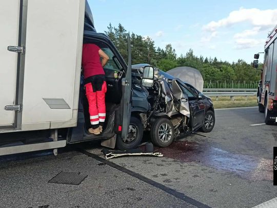 Tragedia na S17. 92-latek wyszedł na ekspresówkę. Zginął na miejscu [ZDJĘCIA]