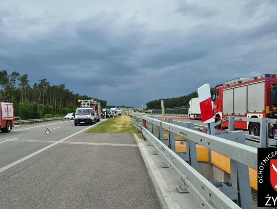 Tragedia na S17. 92-latek wyszedł na ekspresówkę. Zginął na miejscu