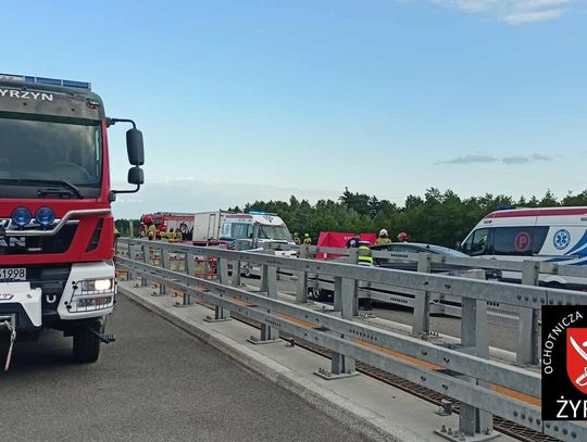 Tragedia na S17. 92-latek wyszedł na ekspresówkę. Zginął na miejscu