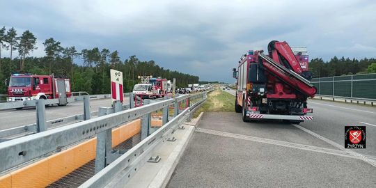 Tragedia na S17. 92-latek wyszedł na ekspresówkę. Zginął na miejscu
