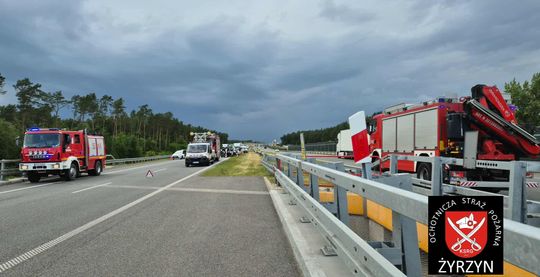 Tragedia na S17. 92-latek wyszedł na ekspresówkę. Zginął na miejscu