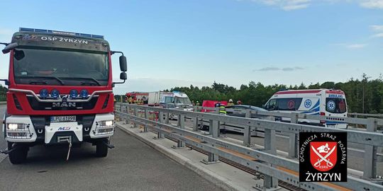 Tragedia na S17. 92-latek wyszedł na ekspresówkę. Zginął na miejscu