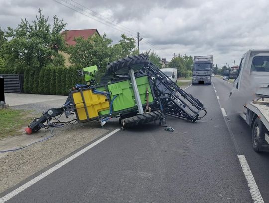 Wypadek z udziałem czterech pojazdów w Rogóźnie.