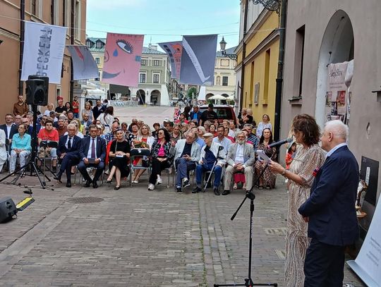 W zamojskiej Alei Sław uhonorowano prof. Lecha Majewskiego [ZDJĘCIA]