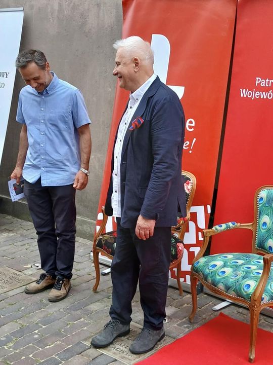 W zamojskiej Alei Sław uhonorowano prof. Lecha Majewskiego. W zamojskiej Alei Sław uhonorowano prof. Lecha Majewskiego.