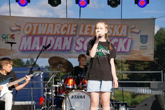 Otwarcie letniska w Majdanie Sopockim.