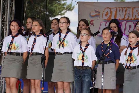 Otwarcie letniska w Majdanie Sopockim.