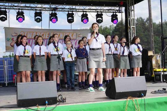 Otwarcie letniska w Majdanie Sopockim.