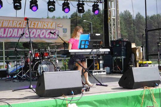 Otwarcie letniska w Majdanie Sopockim.