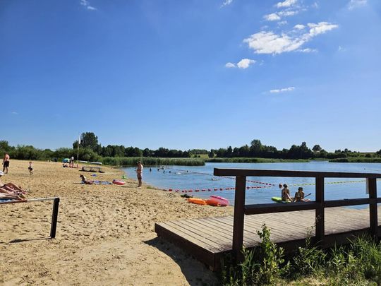 Plaża w Kulikowie w gminie Sułów - galeria zdjęć