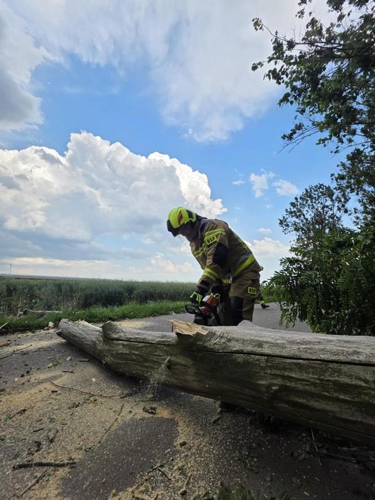 Potężna burza w powiecie hrubieszowskim - galeria zdjęć