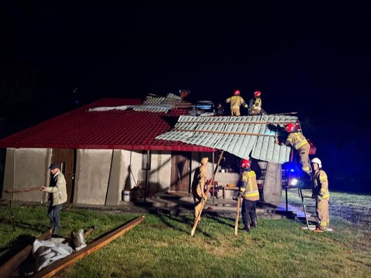 Potężna burza w powiecie hrubieszowskim - galeria zdjęć