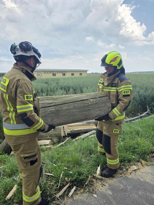 Potężna burza w powiecie hrubieszowskim - galeria zdjęć