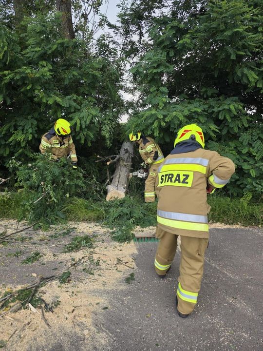 Potężna burza w powiecie hrubieszowskim - galeria zdjęć