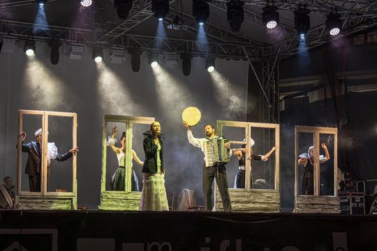 Spektakl jubileuszowy 50. edycji Zamojskiego Lata Teatralnego - galeria zdjęć