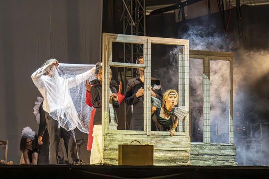 Spektakl jubileuszowy 50. edycji Zamojskiego Lata Teatralnego - galeria zdjęć