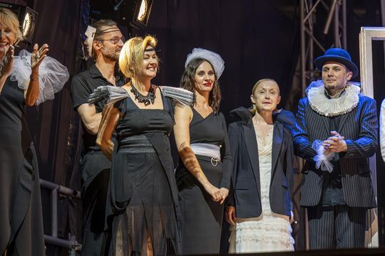 Spektakl jubileuszowy 50. edycji Zamojskiego Lata Teatralnego - galeria zdjęć