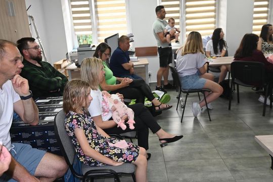 Wójt gminy Tomaszów Lubelski powitała najmłodszych mieszkańców - galeria zdjęć